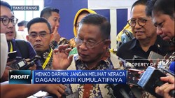 Darmin: Jangan Lihat Neraca Dagang dari Kumulatifnya Saja