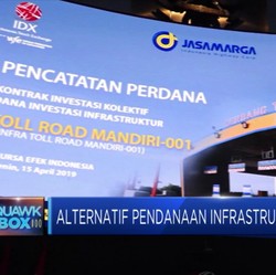 Ludes! Dinfra Toll Road Mandiri-01 Habis Terjual Rp 1,1 T