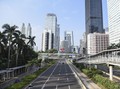 Jalan Ibu Kota Sepi Kendaraan pada Hari Pemilu 2019