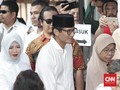 Sandiaga Bungkam saat Tinggalkan Kediaman Prabowo