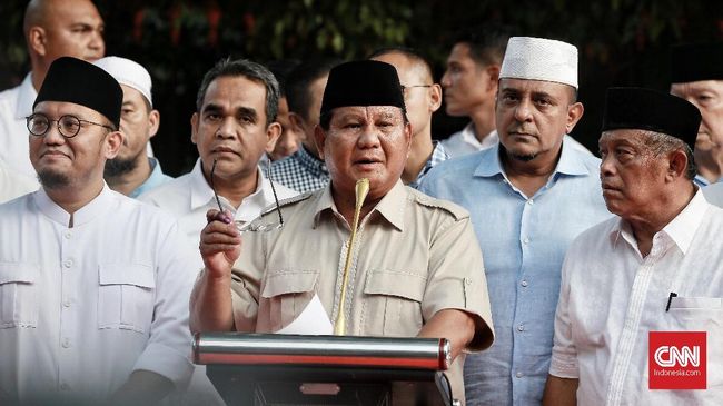 Prabowo Minta Pendukung Tak Terhasut Saat Kawal Penghitungan