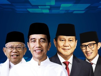 Quick Count Pukul 15.14 WIB: Jokowi Masih Unggul Vs Prabowo