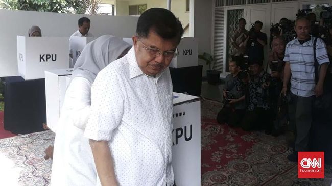 JK Optimis Jokowi Genggam Suara Terbanyak di TPS-nya