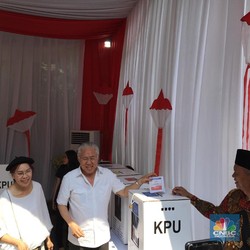 Usai Nyoblos, Menteri Enggartiasto: Pemilu Aman