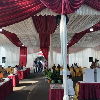 TPS Tempat Jokowi Nyoblos Masih Sepi