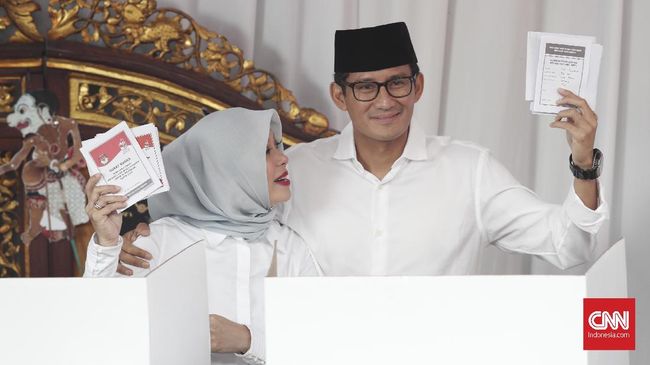 Sandi Cek Pusat Pemantauan Suara Relawan