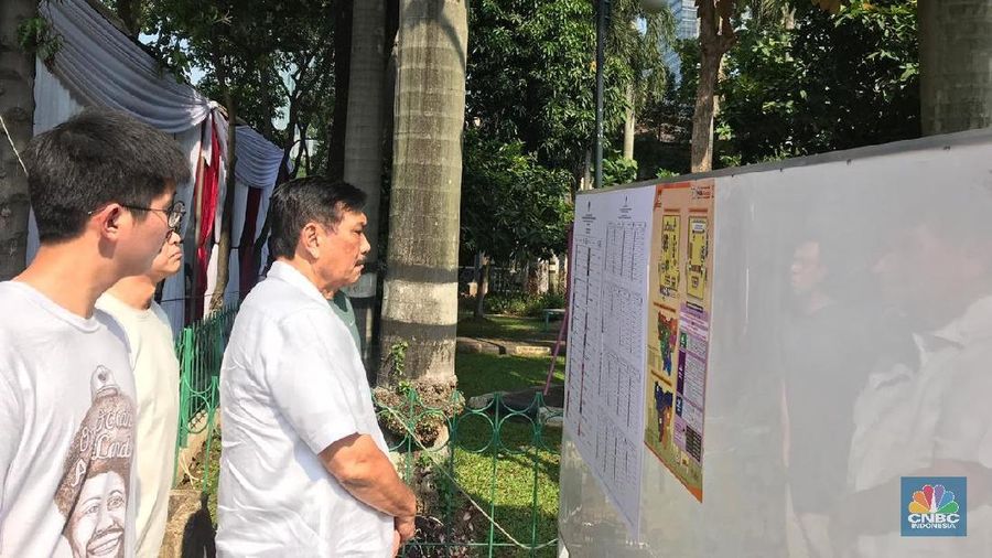 Hingga pukul 09.00 WIB, Rabu (17/4/2019), sudah ada tiga menteri Kabinet Kerja yang memberikan hak suaranya di Tempat Pemungutan Suara (TPS)-nya masing-masing.