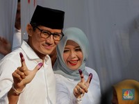 Saham Saratoga Amblas 11%, Gara-gara Quick Count?