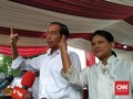 Jokowi Pantau Hitung Cepat di Djakarta Theater