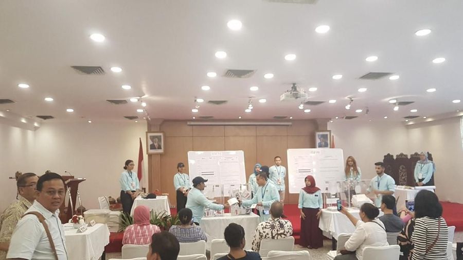 perhitungan hasil suara Pemilu di luar negeri akan dilakukan pada 17 April waktu setempat, bersamaan dengan perhitungan di Indonesia.