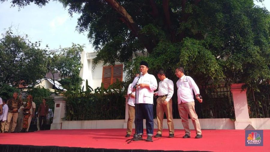 Keterangan disampaikan oleh Koordinator Juru Bicara BPN Prabowo-Sandi Dahnil Anzar Simanjuntak.