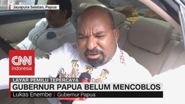 VIDEO: Belum Mencoblos, Gubernur Papua Kecewa Kinerja KPU