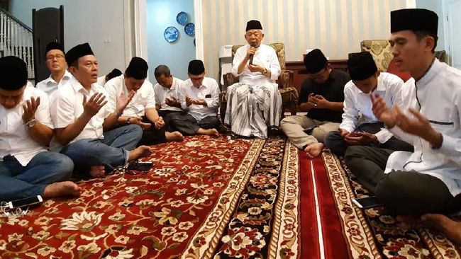 Ma'ruf Gelar Syukuran Kelancaran Pemilu 2019