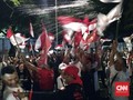 Pendukung Jokowi-Ma'ruf Berpesta di Rumah Aspirasi