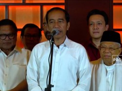 Unggul di Quick Count, Ini Pernyataan Jokowi