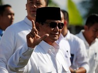 Real Count KPU 20.00 WIB: 4 Partai Koalisi Prabowo Menuju ke Senayan