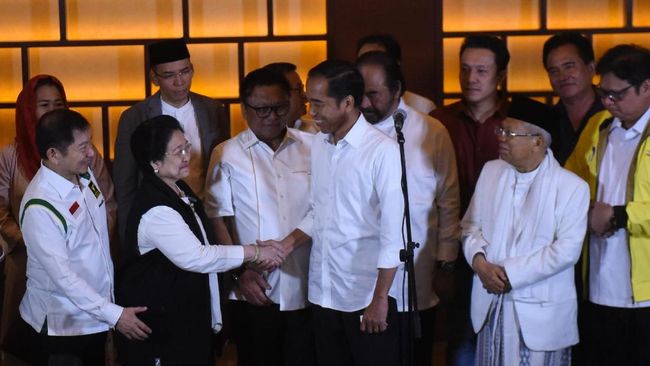 Quick Count 2 Lembaga 99 Persen: Jokowi Unggul 54-55 Persen