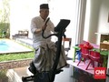 Ma'ruf Amin Olahraga Sepeda Statis Sebelum Nyoblos Pemilu