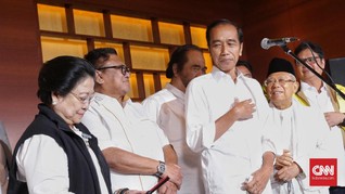 Jokowi Pantau Perhitungan Pemilu dengan Ketum Parpol
