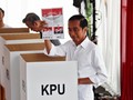 Quick Count Median 41,93 Persen Suara: Jokowi 54,65 Persen