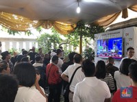 Unggul Quick Count, Tim Jokowi Teriakan Pekik Kemenangan