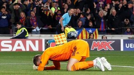Kiper Barcelona Tidak Merayakan Blunder De Gea