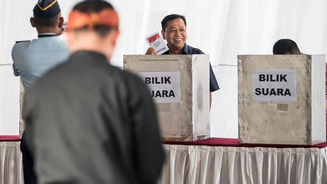 Jokowi Unggul di 2 TPS Penjara Koruptor Lapas Sukamiskin