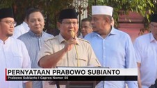 VIDEO: Respons Quick Count, Prabowo Klaim Menang di Exit Poll