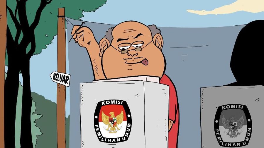 Penghitungan suara manual atau real count yang dilakukan KPU hingga Minggu (5/5/2019) pukul 08:45 WIB sudah mencapai 540.573 Tempat Pemungutan Suara (TPS).