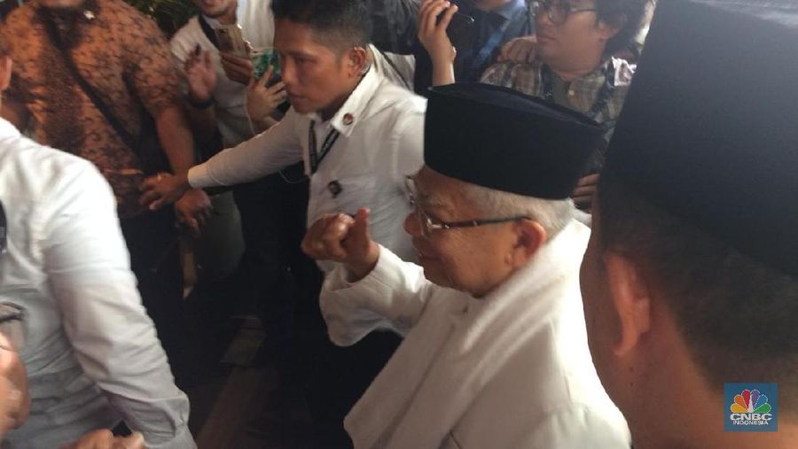 Jokowi Unggul, Kiai Ma'ruf: Sesuai dengan Prediksi!