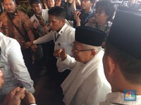 Jokowi Unggul Sementara, Kiai Ma'ruf: Sesuai dengan Prediksi!