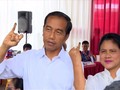 VIDEO: Habis Nyoblos, Jokowi Ajak Istri Makan Siang