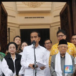Pernyataan Lengkap Jokowi: Quick Count, Sampai Prabowo-Sandi