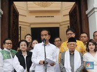 Pernyataan Lengkap Jokowi: Quick Count, Sampai Prabowo-Sandi