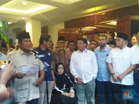 Deklarasikan Kemenangan, Prabowo: Kami & Jokowi Tetap Saudara
