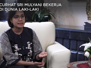Ini Curhatan Sri Mulyani Bekerja di Dunia Laki-Laki