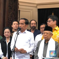Menang 54,5% di Quick Count, Jokowi: Akurasinya 99%!
