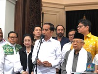 Menang 54,5% di Quick Count, Jokowi: Akurasinya 99%!