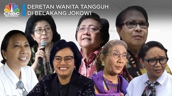 Deretan Wanita Tangguh di Belakang Jokowi