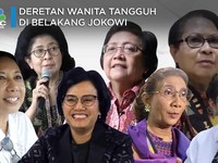 Deretan Wanita Tangguh di Belakang Jokowi
