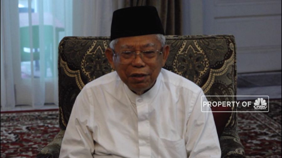 Wakil Presiden terpilih versi KPU, Ma'ruf Amin ikut melayat ke kediaman mendiang Ani Yudhoyono.