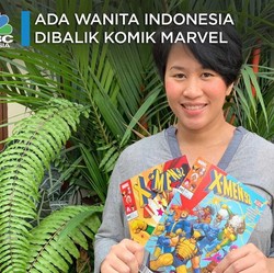 Keren! Ada Wanita Indonesia di Balik Komik Marvel