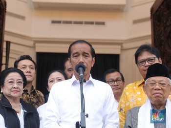 Jokowi: Hasil Quick Count di Bawah Perkiraan