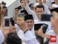 'Prabowo Presiden Kita' Bergema di Jalan Kertanegara Nomor 4
