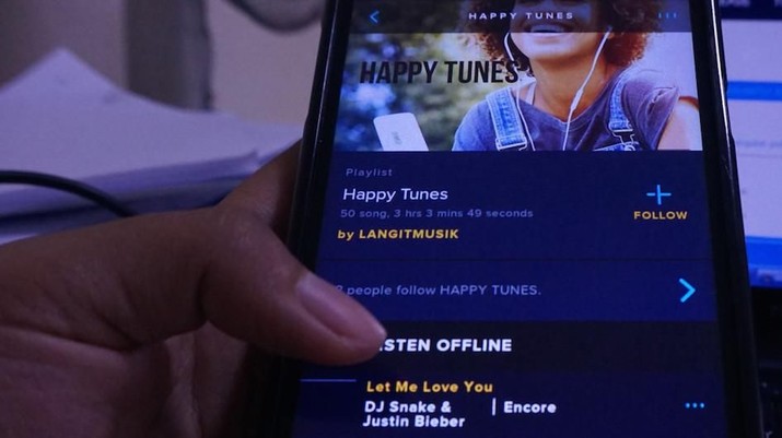 Pesaing Berjatuhan di Streaming, Gimana Nasib Langit Musik?