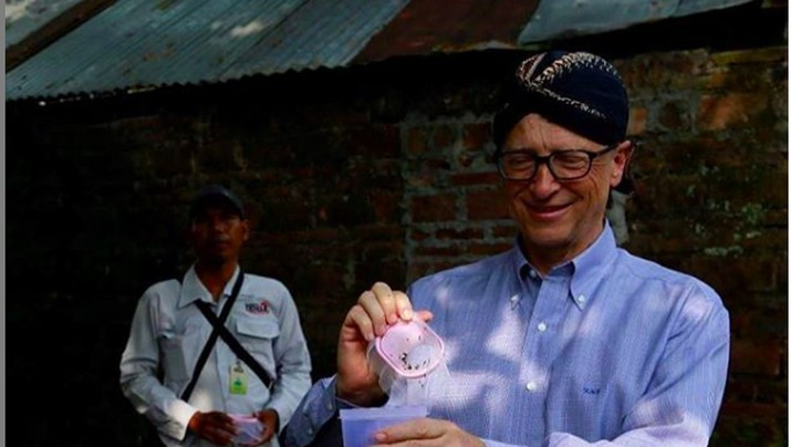 Bill Gates kunjungan ke Indonesia Bill Gates Kunjungan ke Indonesia