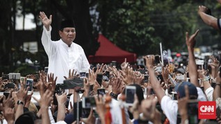 Prabowo Pamer Nama dari Ulama: 'Haji Ahmad Prabowo Subianto'