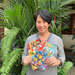 Dominasi Line Artist Pria tak Surutkan Tekad Alti Firmansyah
