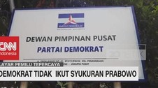VIDEO: Demokrat Absen Syukuran Prabowo