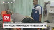 VIDEO: Anggota Polresta Meninggal Dunia Usai Mengamankan TPS